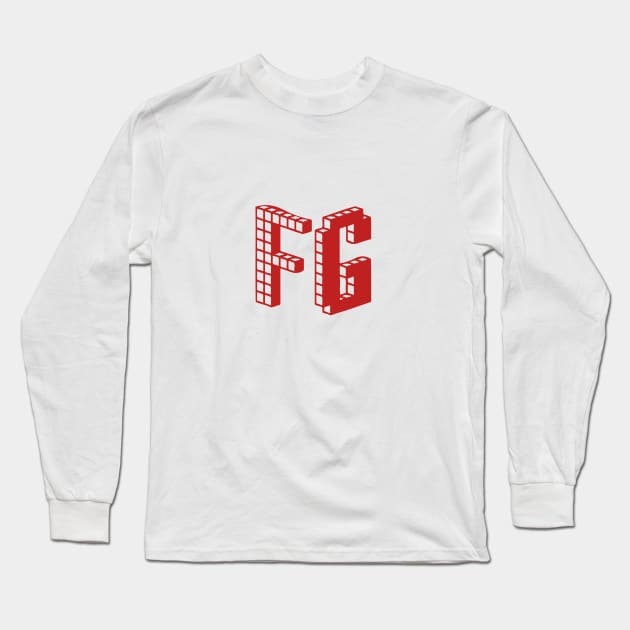 Foybles Gaming Logo (Red) Long Sleeve T-Shirt by FoyblesGaming